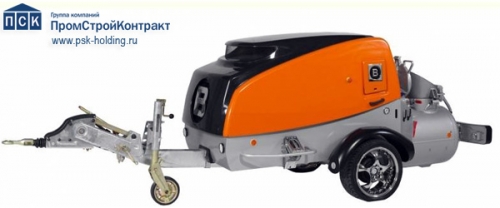 Пневмонагнетатель-растворонасос для устройства стяжек BRINKMANN Estrich Boy 450 (дизельный)
